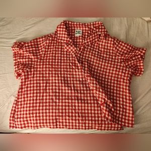 Shiny by Nature gingham top